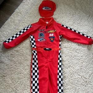 Hot wheels H&M track suit costume with hat